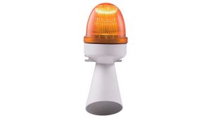 Sounder Beacon LED Arancione Continuo 240VAC 96dB IP43 Montaggio superficiale