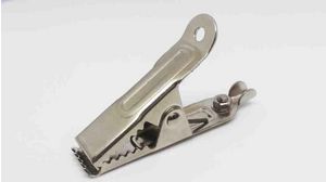 Crocodile Clip Nickel-Plated Steel 30mm 50V 25A Metal Pack of 5 pieces