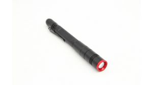 Torch, LED, Rechargeable / 2x AAA, 400lm, 75m, IPX4, Black