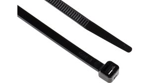 Kabelbinders 190 x 4.8mm, Polyamide 6.6, 215.6N, Zwart, 100 ST