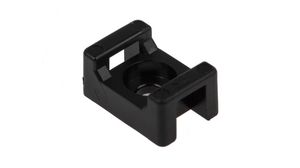 Cable Tie Mount 4.8mm Black Polyamide 6.6 Pack of 250 pieces