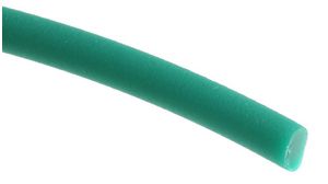 Riemenscheibe, 48 mm Scheibendurchmesser, Polyurethan, 5mm x 5m, Grün