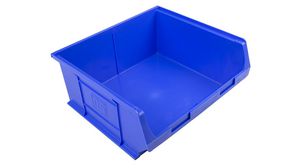 Storage Bin, 378x350x164mm, Blue