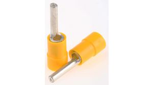 Crimp Terminal, Yellow, 4 ... 6mm², Polyamide, 14mm, Pack of 100 pieces