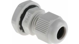 Cable Gland, 3.5 ... 6mm, PG7, Polyamide 6.6, Grey