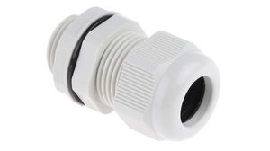Cable Gland, 10 ... 14mm, M20, Polyamide 6.6, Grey
