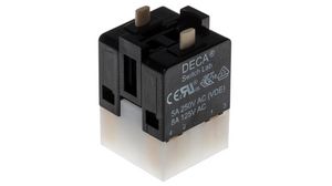 Bloc de contact, 2NO / 2NC, 8A, 125V