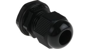 Cable Gland, 5 ... 10mm, PG11, Polyamide 6.6, Black