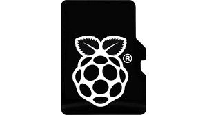 Raspberry Pi OS 2.1 16-GB microSD card, pre-installed