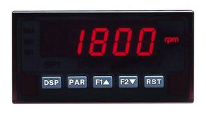 Digital Panel Meter, DC Current / DC Voltage, 5 Digits, Character Height 14.2mm, 92x45mm, 85 ... 250 VAC