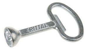 Rittal HD Series Stainless Steel Key for Use with HD Cam Lock Enclosure