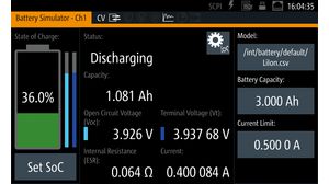 Battery Simulation Option - Rohde & Schwarz NGU Series