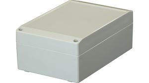Boîtier plastique technoBOX 101x151x60mm Gris clair ABS IP66
