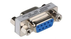 D-Sub Adapter, D-Sub 9-Pin Socket / D-Sub 9-Pin Socket