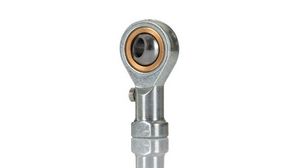 SKF SIKAC M6 Female Steel Rod End, 6mm Bore, 21mm Long, Metric Thread Standard, Female Connection Gender