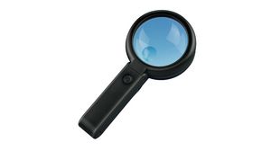 Flexible Magnifying Glass with LED, Rechargeable Battery, 5x