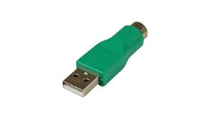 Sovitin, USB-A 2.0 -pistoke - PS/2-pistokanta