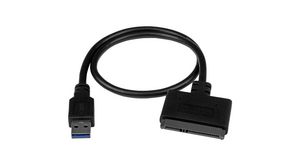 USB - soros adapter 2.5"-es meghajtókhoz, USB-A - SATA