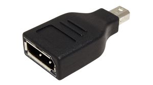 Adapter, Mini DisplayPort Plug - DisplayPort Socket
