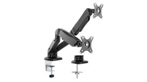 Dual LCD Monitor Stand Pneumatic, 75x75 / 100x100, 6.5kg