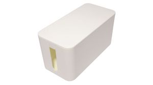Box via cavo, Bianco, Idoneo per Cavi per workstation