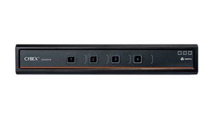 4-Port KVM Switch, DVI-D, USB-A/USB-B