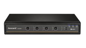 4-Port KVM Switch, DisplayPort / HDMI Combo Socket/USB-C, USB-A/USB-B