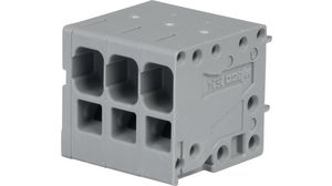 Wire-To-Board Terminal Block, THT, 5mm Pitch, Straight, Push-In, 3 Poles