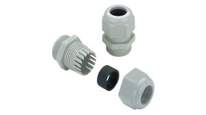 Cable Gland, 11 ... 17mm, M25, Polyamide 6, Grey