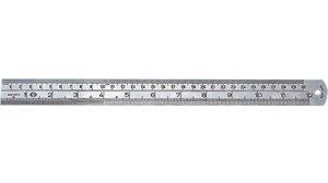 Steel Ruler, mm/inches 300mm Stainless Steel