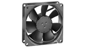 Axial Fan DC Sleeve 92x92x25mm 24V 3750min -1  100m³/h 2-Pin Stranded Wire