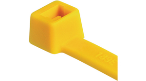 Cable Tie 150 x 3.5mm, Polyamide 6.6, 135N, Yellow, Pack of 100 pieces