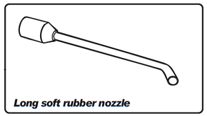 Flexible Rubber Nozzle, ø 14 mm