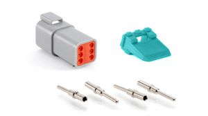 Kit, Receptacle, Pin, 6 Contacts