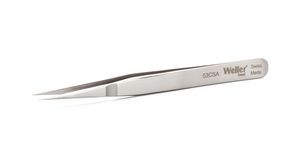Tweezers Precision Stainless Steel Pointed / Straight 110mm