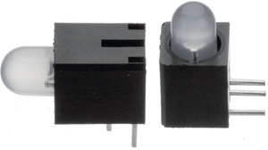 LED dioda pro desku plošných spojů Z 565nm, ČV 635nm 5 mm Zelená/červená
