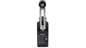 Limit Switch, Adjustable Roller Lever, 1NC + 1NO, 2 Snap-Action Contacts