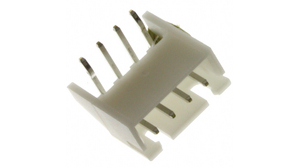 Pin header, single-row 90° 4-pin Header / Plug 4 Positions 2.5mm