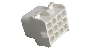 Receptacle housing, Straight, 6.35 mm, 12 Pole