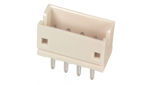 Pin header, single-row straight Header / Plug 4 Positions 1.5mm