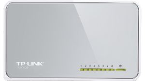 Netzwerk-Switch, RJ45-Anschlüsse 8, 100Mbps, Unmanaged