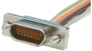 DA-15 Micro-D female connector, 3A
