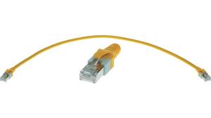 Industrial Ethernet Cable, PUR, 1Gbps, CAT5e, RJ45 Plug / RJ45 Plug, 10m