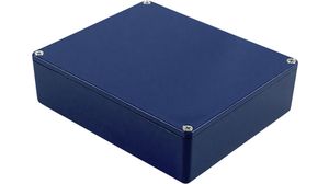 Diecast Stomp Box 1590 145.2x121.2x39.3mm Aluminium Blue IP54