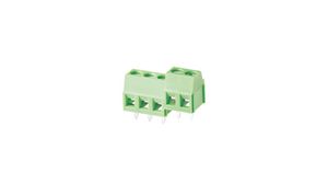 PCB Terminal Block, THT, 3.5mm Pitch, Right Angle, Screw, Clamp, 2 Poles