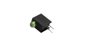 LED per circuito stampato (PCB) 3mm Verde 160mcd 573nm