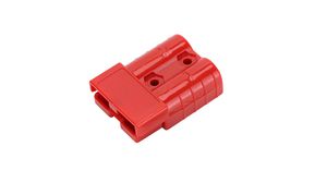 Battery Connector Housing, Genderless, 50A, Red, Poles - 2
