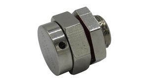 Pressure Compensating Plug M10 10.5mm IP66 / IP68 Brass Silver
