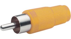 RCA Connector 4.7mm, Plug, Straight