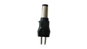 DC Plug, 2.5x5.5x12mm RND 320-00057 / RND 320-00069 / RND 320-00075 / RND 320-00105 / RND 320-00108 Cable Mount